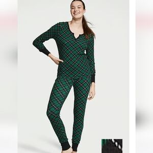 Victoria's Secret Thermal Long pajamas set NWT